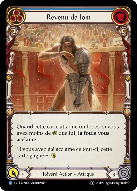 Card: Comeback Kid (blu)