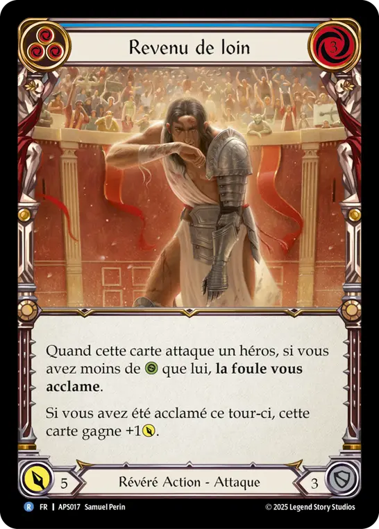 Card: Comeback Kid (blu)