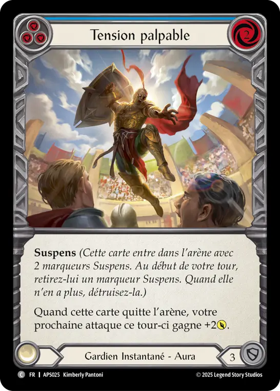 Card: Tension in the Air (blu)
