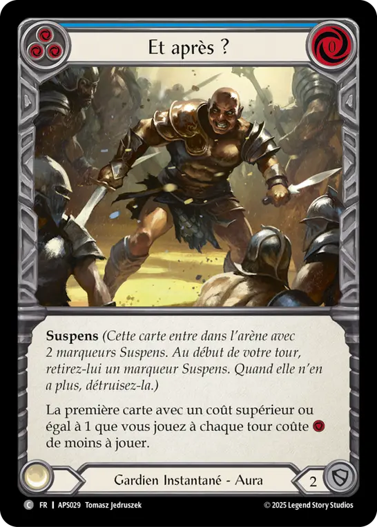 Card: What Happens Next? (blu)