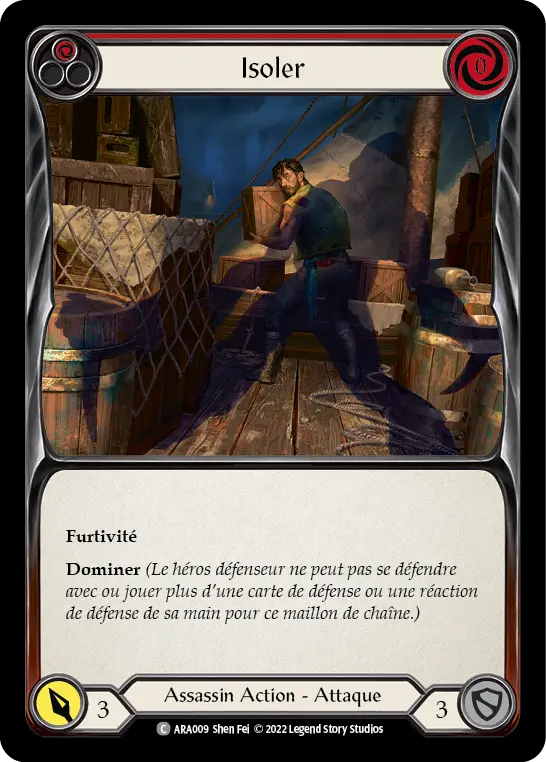 Card: Isolate (red)