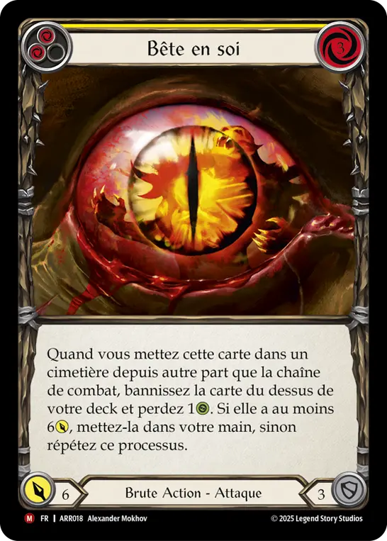 Card: Beast Within (yel)