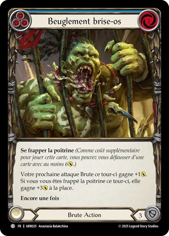 Card: Bonebreaker Bellow (blu)