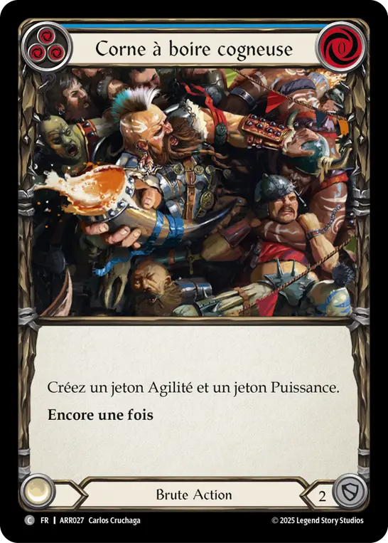 Card: Smashback Alehorn (blu)