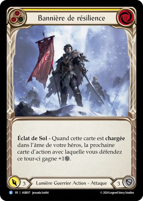 Card: Banneret of Resilience (yel)