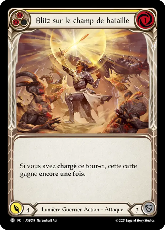 Card: Battlefield Blitz (yel)