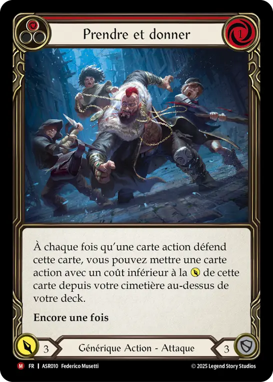 Card: Give and Take (red)