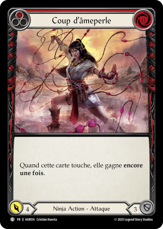 Card: Soulbead Strike (red)