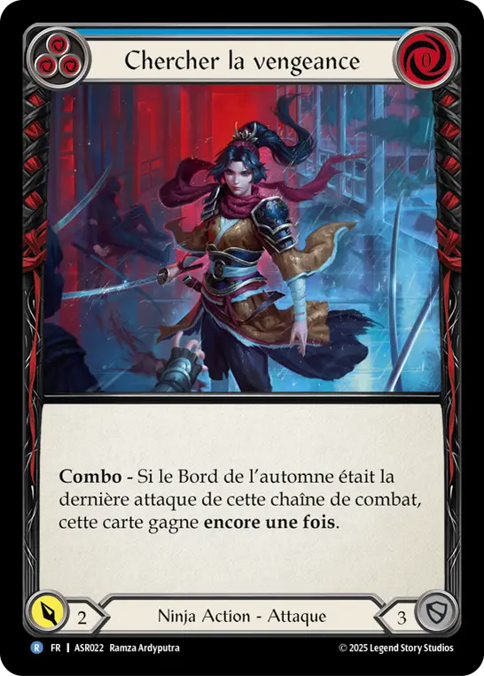 Card: Seek Vengeance (blu)