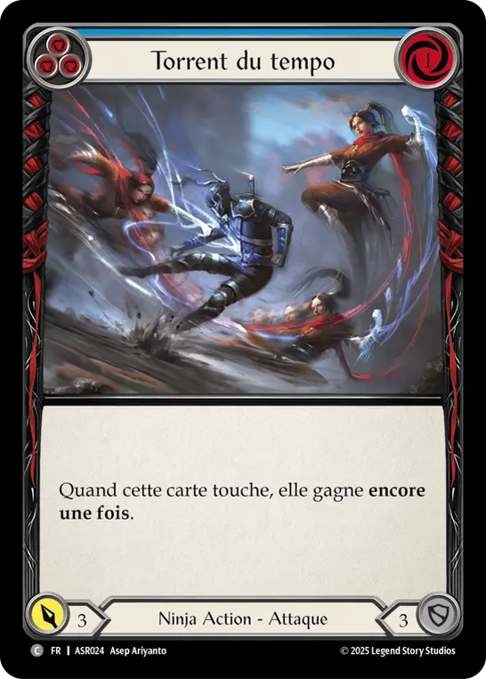 Card: Torrent of Tempo (blu)