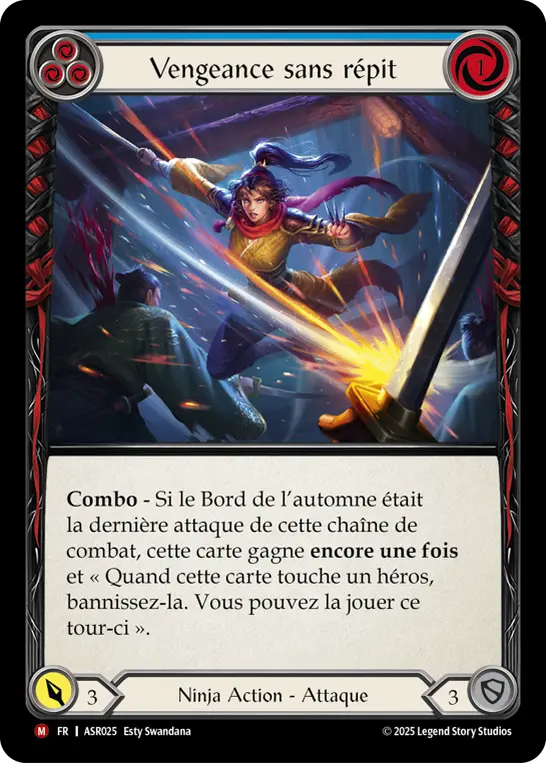 Card: Vengeance Never Rests (blu)