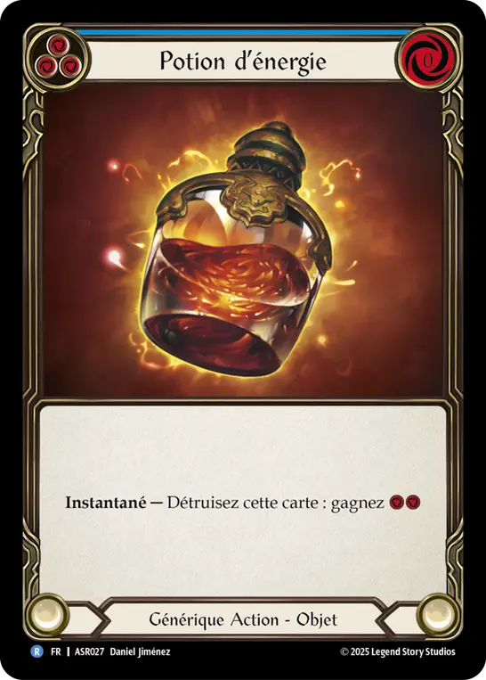 Card: Energy Potion (blu)