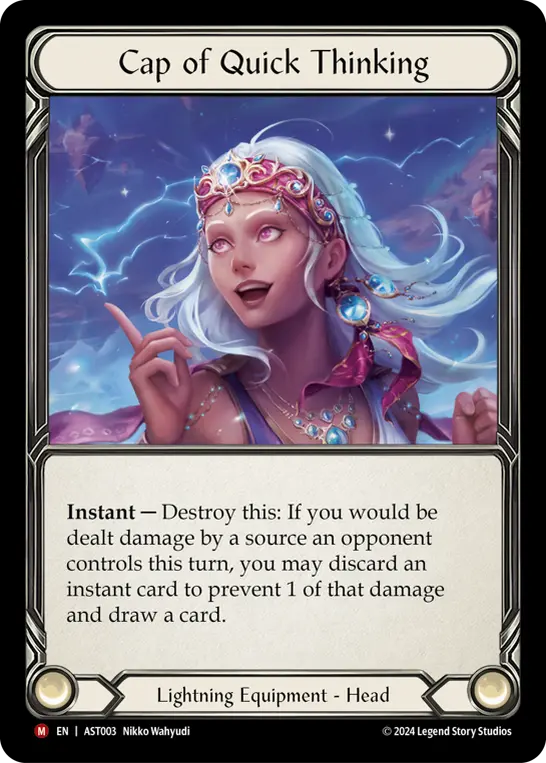 Card: Cap of Quick Thinking