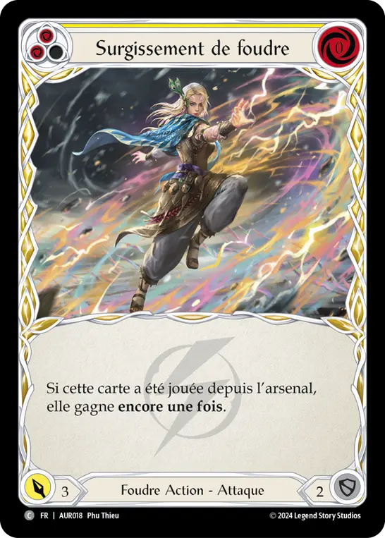 Card: Lightning Surge (yel)