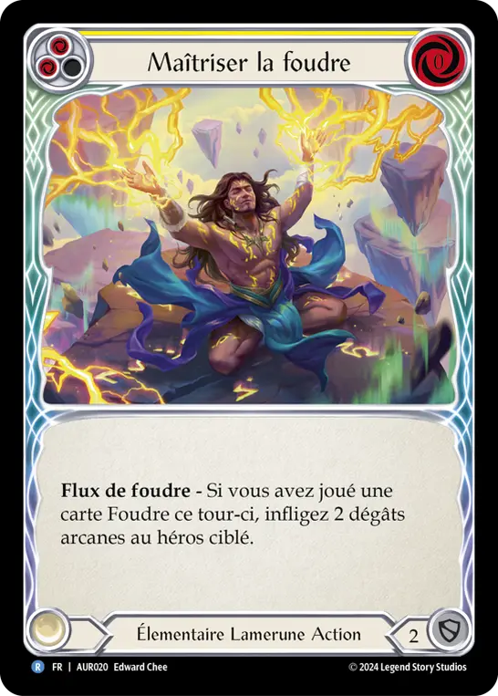 Card: Harness Lightning (yel)