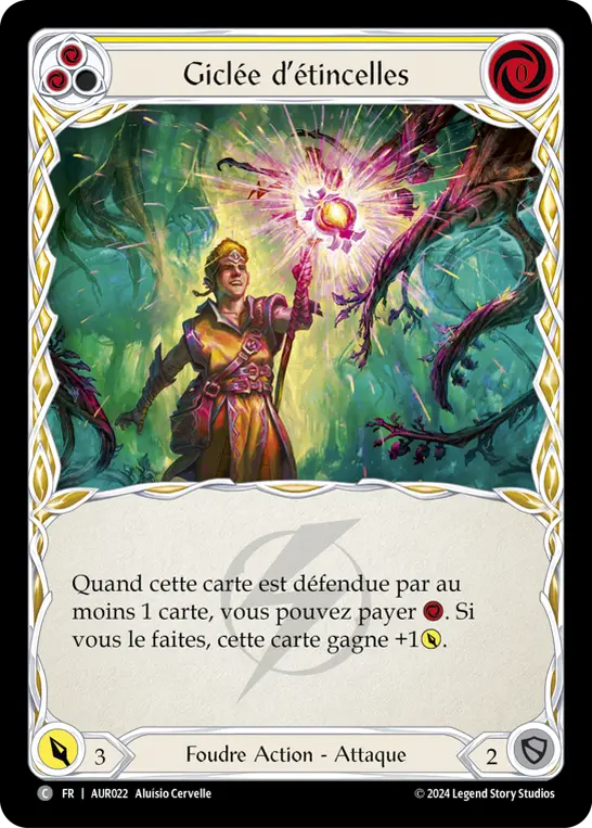 Card: Spark Spray (yel)