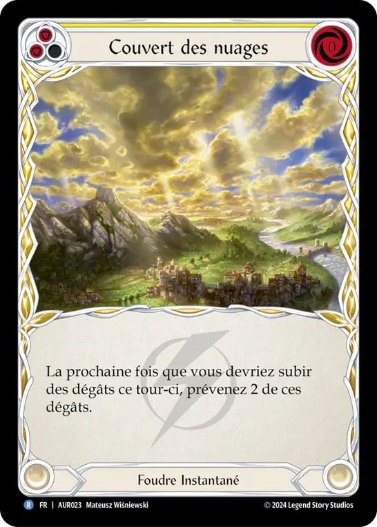 Card: Cloud Cover (yel)
