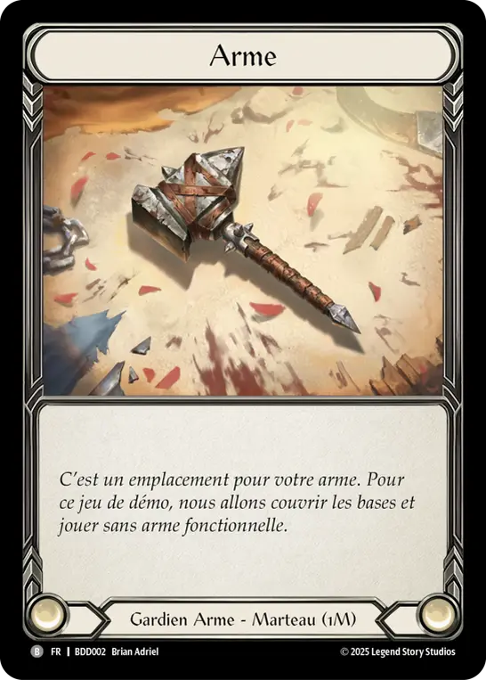 Card: Placeholder Weapon
