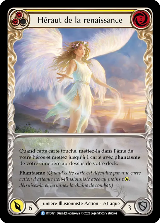 Card: Herald of Rebirth (yel)