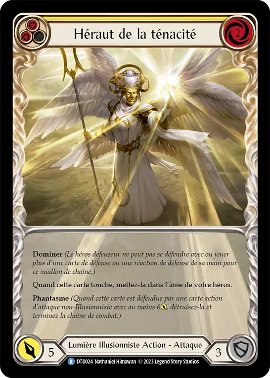 Card: Herald of Tenacity (yel)