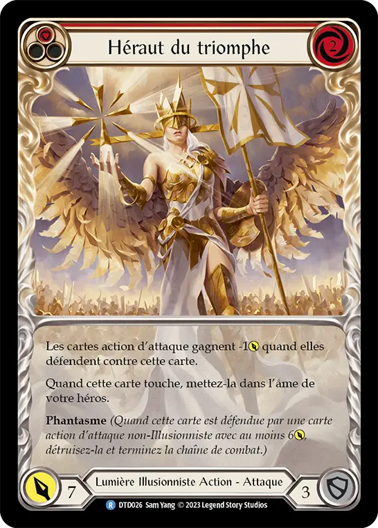 Card: Herald of Triumph (red)