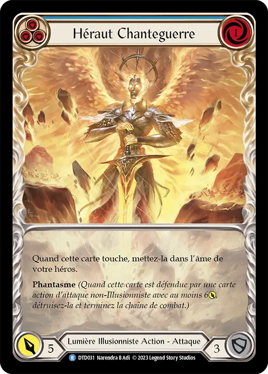 Card: Wartune Herald (blu)