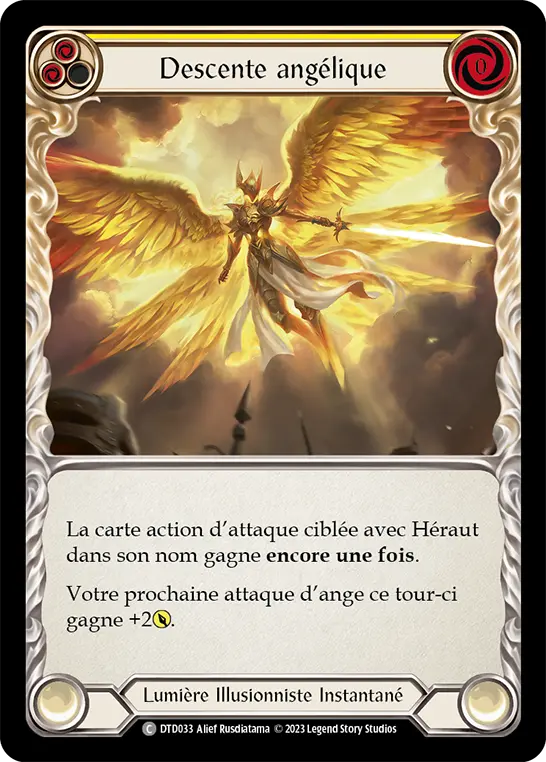Card: Angelic Descent (yel)