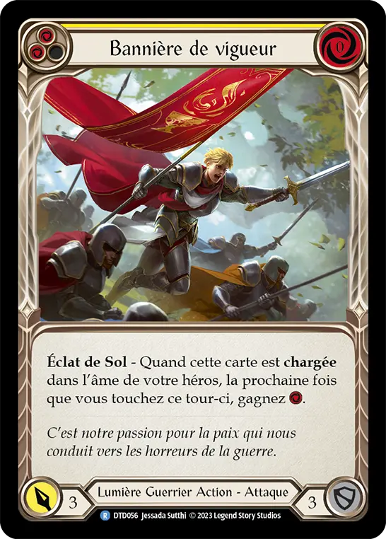 Card: Banneret of Vigor (yel)