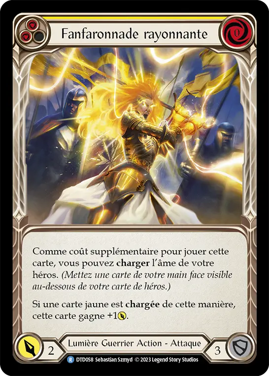 Card: Beaming Bravado (yel)