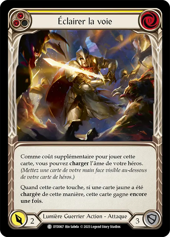Card: Light the Way (yel)