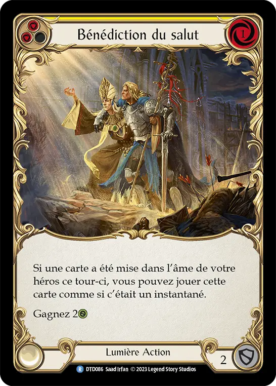Card: Blessing of Salvation (yel)