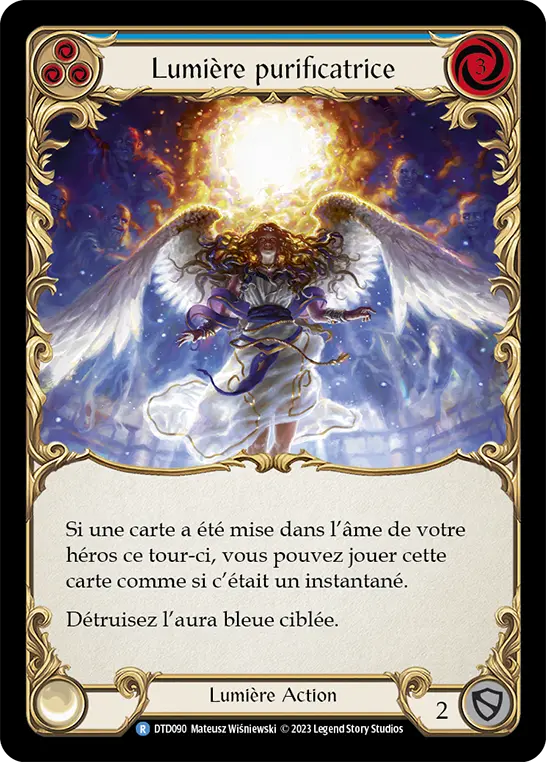 Card: Cleansing Light (blu)
