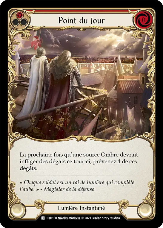 Card: Break of Dawn (red)