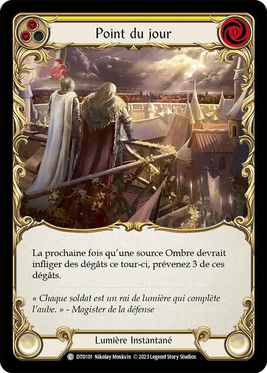 Card: Break of Dawn (yel)