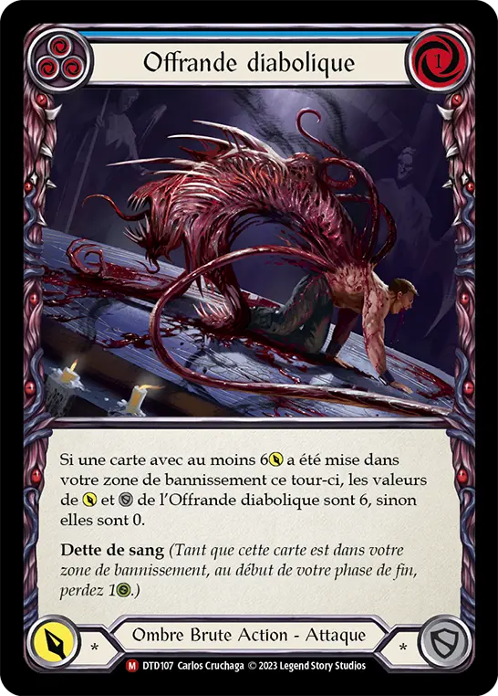 Card: Diabolic Offering (blu)