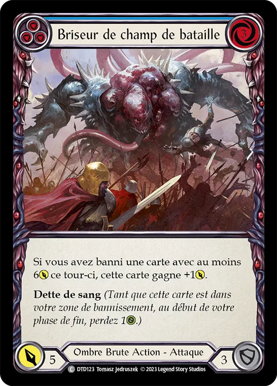 Card: Battlefield Breaker (blu)