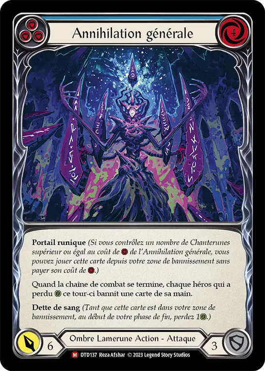 Card: Widespread Annihilation (blu)