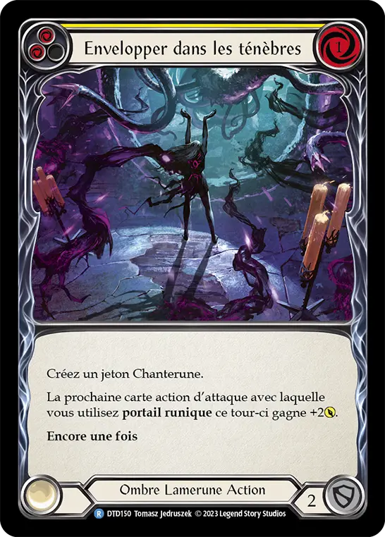 Card: Envelop in Darkness (yel)