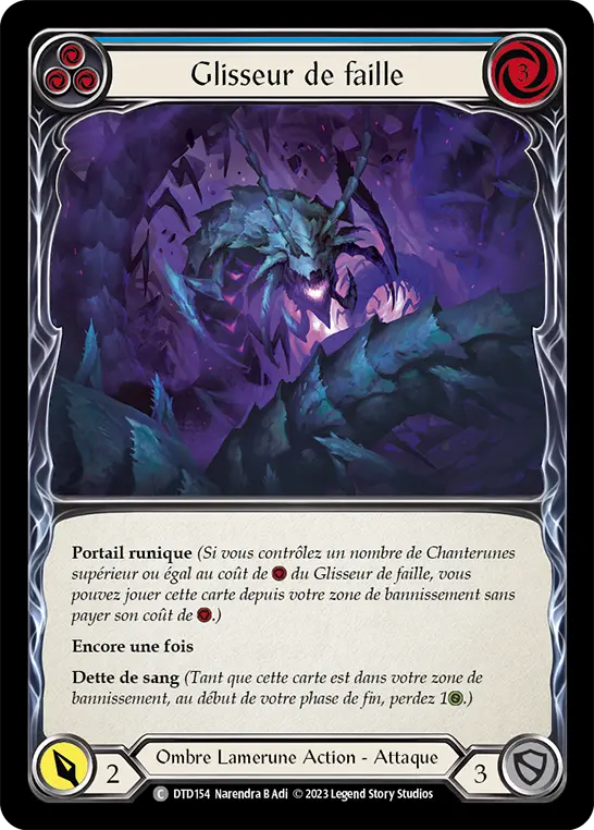 Card: Rift Skitter (blu)
