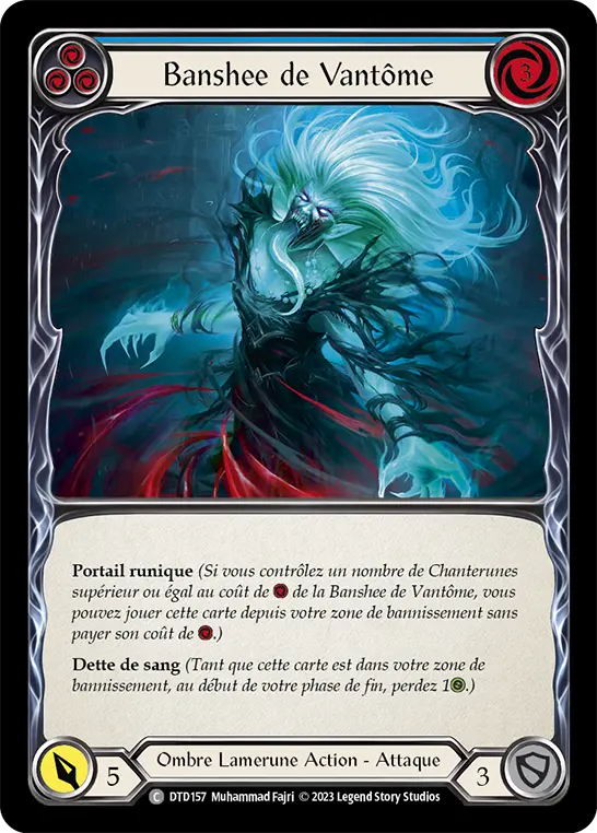 Card: Vantom Banshee (blu)