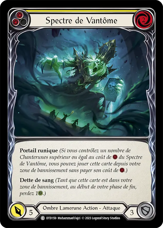 Card: Vantom Wraith (yel)