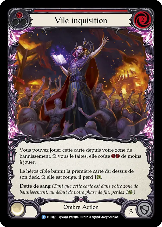 Card: Vile Inquisition (red)