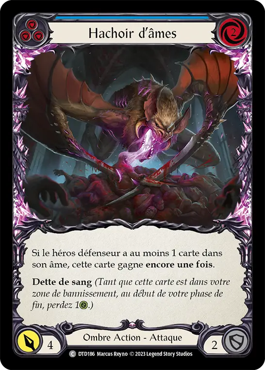 Card: Soul Cleaver (blu)