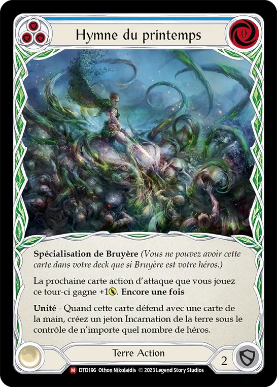 Card: Anthem of Spring (blu)