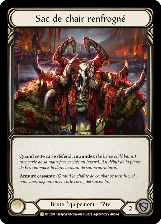 Card: Scowling Flesh Bag