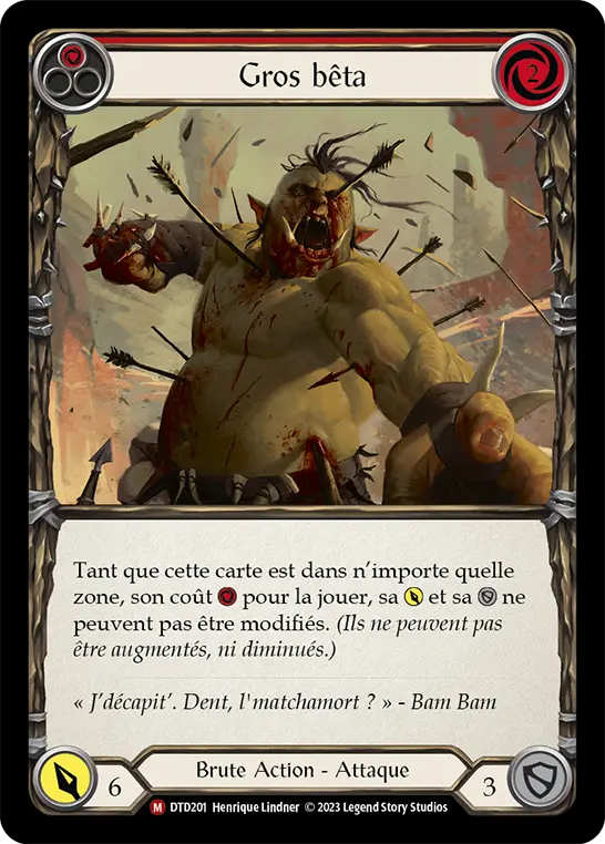 Card: Numbskull (red)