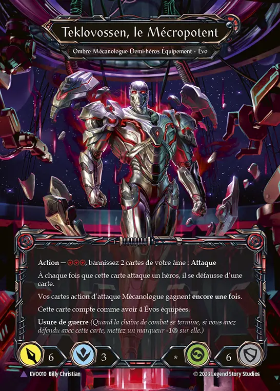 Card: Singularity (red)