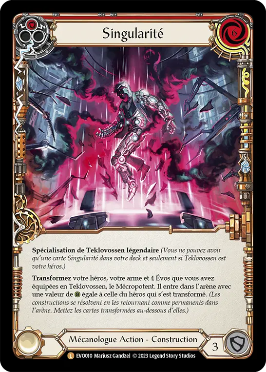 Card: Singularity (red)
