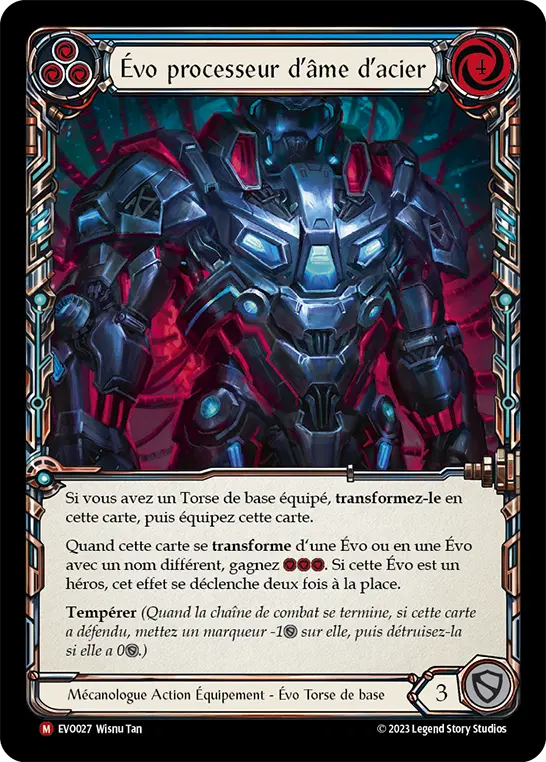 Card: Evo Steel Soul Processor (blu)