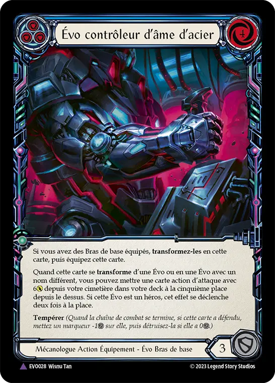 Card: Evo Steel Soul Controller (blu)